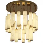 Потолочная люстра MARBLE GOLD от ImperiumLoft