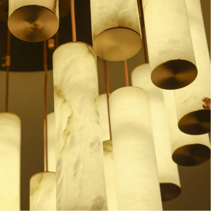 Потолочная люстра MARBLE GOLD от ImperiumLoft
