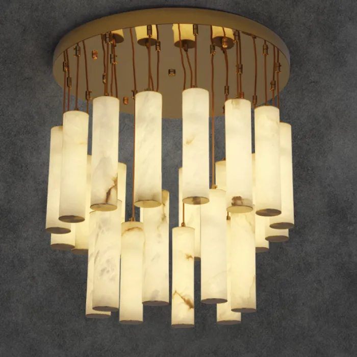 Потолочная люстра MARBLE GOLD от ImperiumLoft