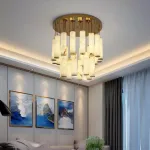 Потолочная люстра MARBLE GOLD от ImperiumLoft