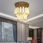 Потолочная люстра MARBLE GOLD от ImperiumLoft