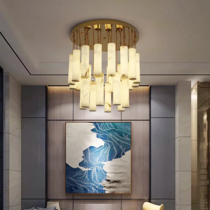 Потолочная люстра MARBLE GOLD от ImperiumLoft