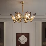 Потолочная люстра RIFFLE L8 от ImperiumLoft