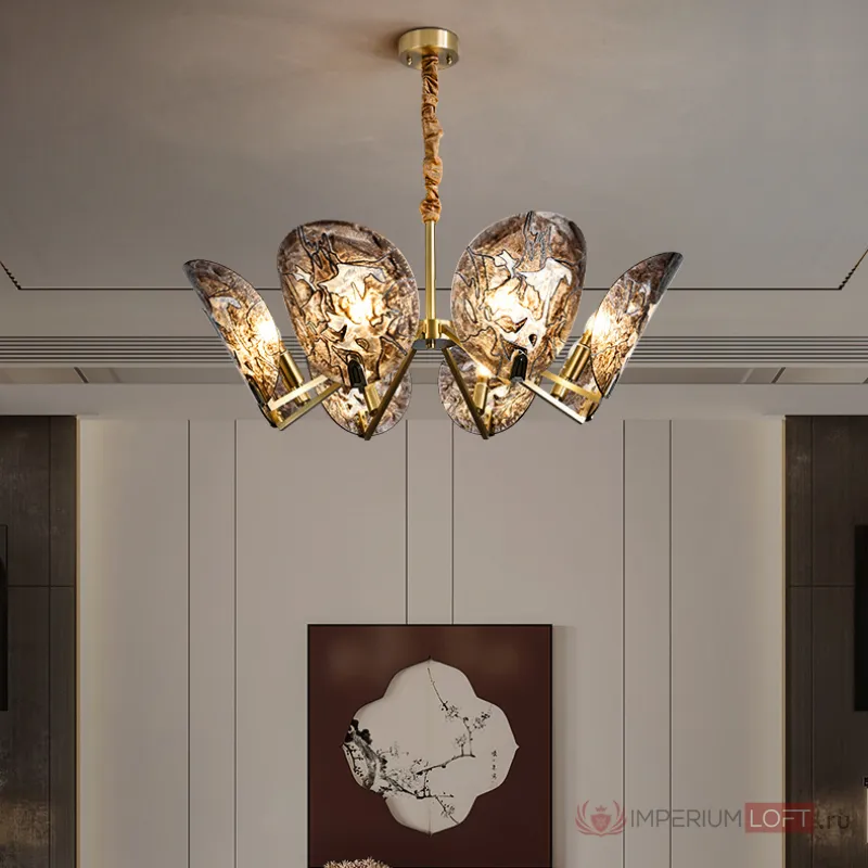 Потолочная люстра RIFFLE L12 от ImperiumLoft