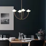 Люстра на штанге INELDA L4 Gold