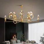 Потолочная люстра ADONICA CH B L16 от ImperiumLoft