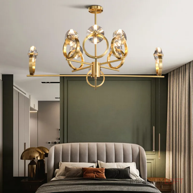 Люстра на штанге ADONICA CH B L24 Люстра на штанге ADONICA CH B L24