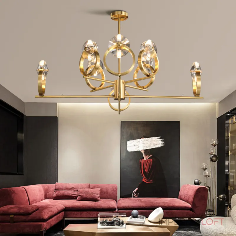 Люстра на штанге ADONICA CH B L24 Люстра на штанге ADONICA CH B L24