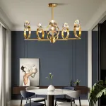 Потолочная люстра ADONICA CH B L16 от ImperiumLoft