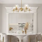 Потолочная люстра PRISCILLA L8 от ImperiumLoft