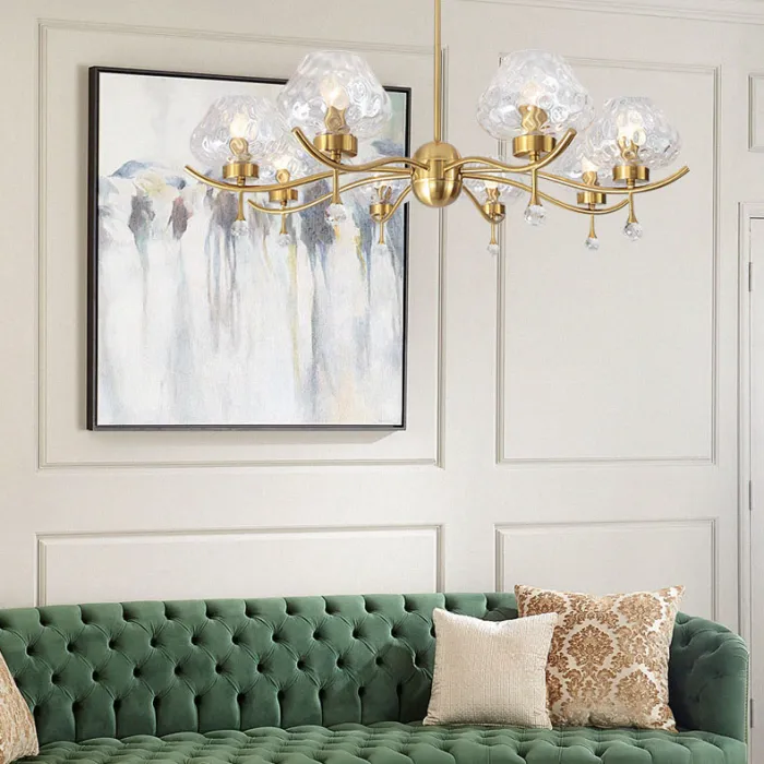 Потолочная люстра PRISCILLA L8 от ImperiumLoft