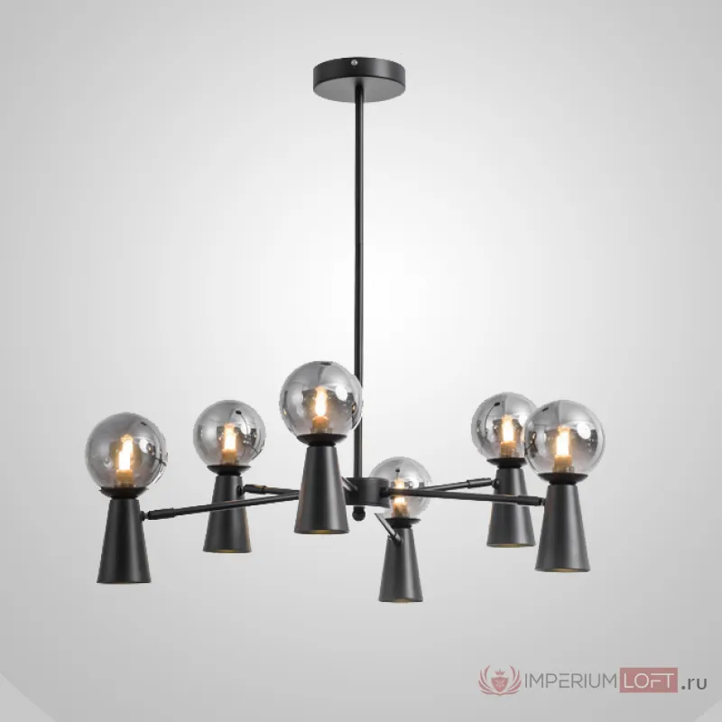 Потолочная люстра ABELINA L12 Black White от ImperiumLoft