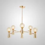 Потолочная люстра ABELINA L12 Gold White от ImperiumLoft