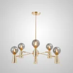 Потолочная люстра ABELINA L12 Gold White от ImperiumLoft