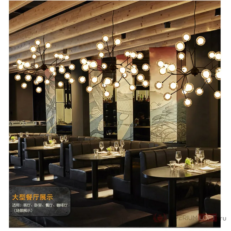 Подвесная люстра FIOCHI L27 White от ImperiumLoft