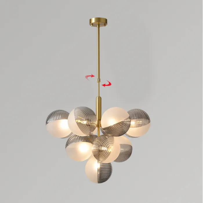 Потолочная люстра WALTON MORE D38 Grey от ImperiumLoft
