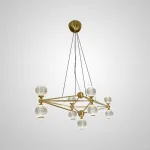 Подвесная люстра TRENTON L13 Gold от ImperiumLoft