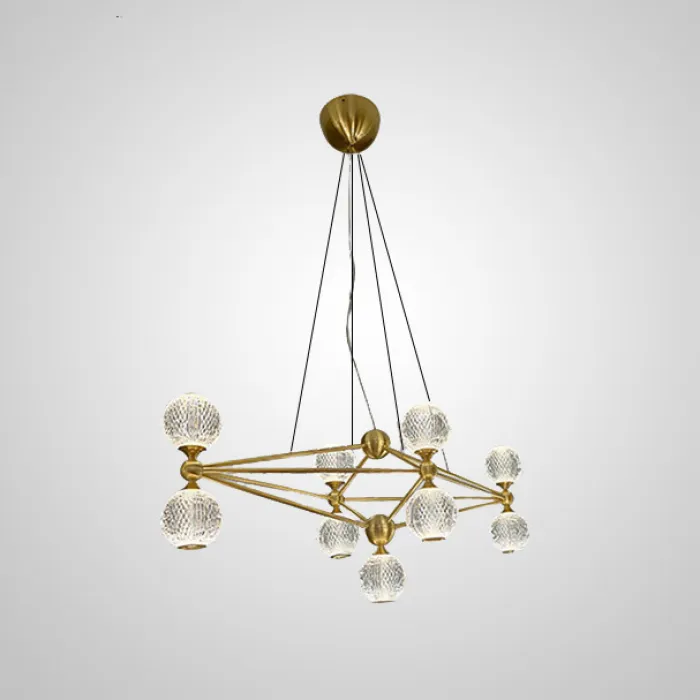 Подвесная люстра TRENTON L13 Gold от ImperiumLoft