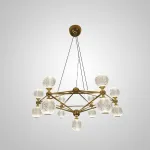 Подвесная люстра TRENTON L13 Gold от ImperiumLoft