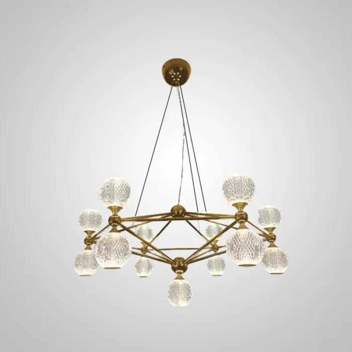 Подвесная люстра TRENTON L13 Gold от ImperiumLoft