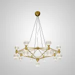 Подвесная люстра TRENTON L13 Gold от ImperiumLoft