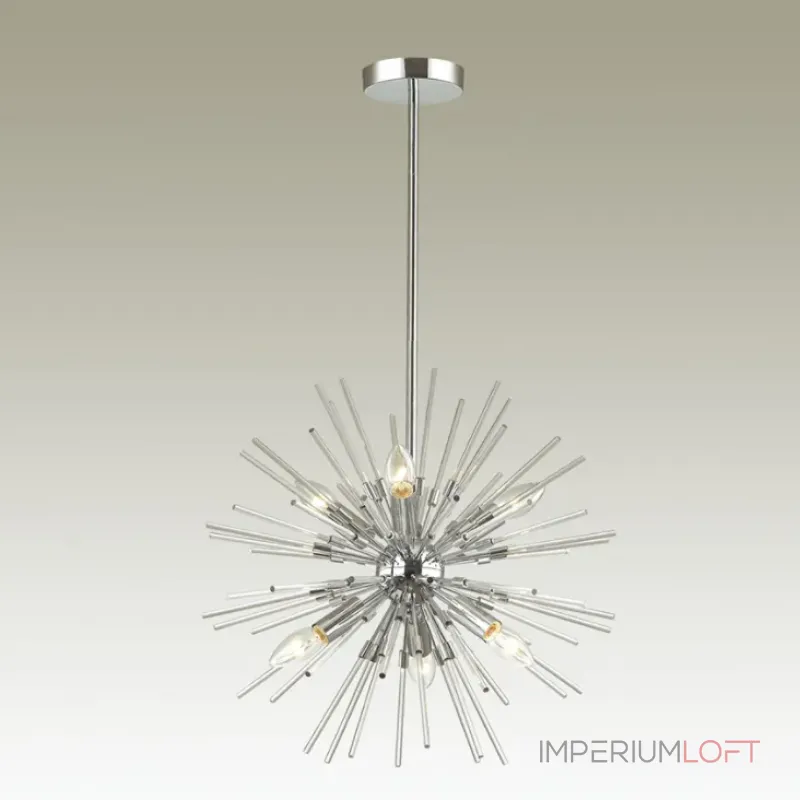 Люстра на штанге HURZARIN D49 Silver