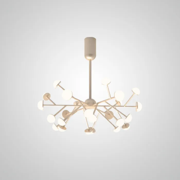 Потолочная люстра HILVI D68 Black от ImperiumLoft