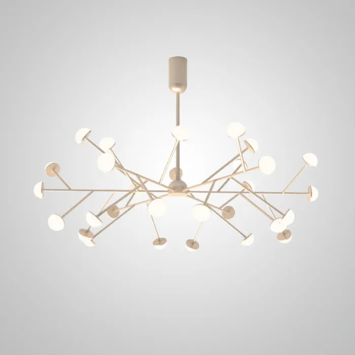 Потолочная люстра HILVI D68 Black от ImperiumLoft