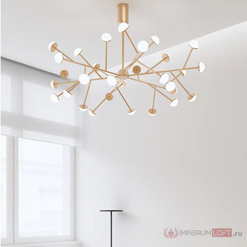 Потолочная люстра HILVI D68 Black от ImperiumLoft