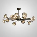 Потолочная люстра JANICA L6 Brass Black от ImperiumLoft