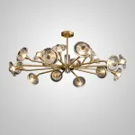 Потолочная люстра JANICA L6 Brass Black от ImperiumLoft