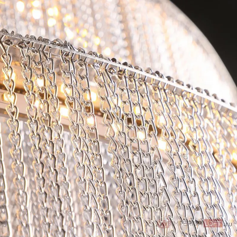 Подвесная люстра CONCORDIA GOLD D100 Chrome от ImperiumLoft