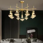 Потолочная люстра GLASGOW CH L9 от ImperiumLoft
