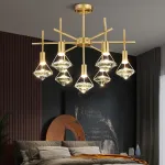 Потолочная люстра GLASGOW CH L9 от ImperiumLoft