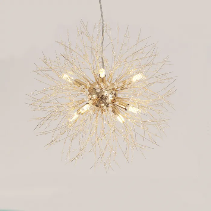 Подвесная люстра ROSALIA D40 Gold от ImperiumLoft