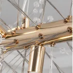 Подвесная люстра ROSALIA D40 Gold от ImperiumLoft