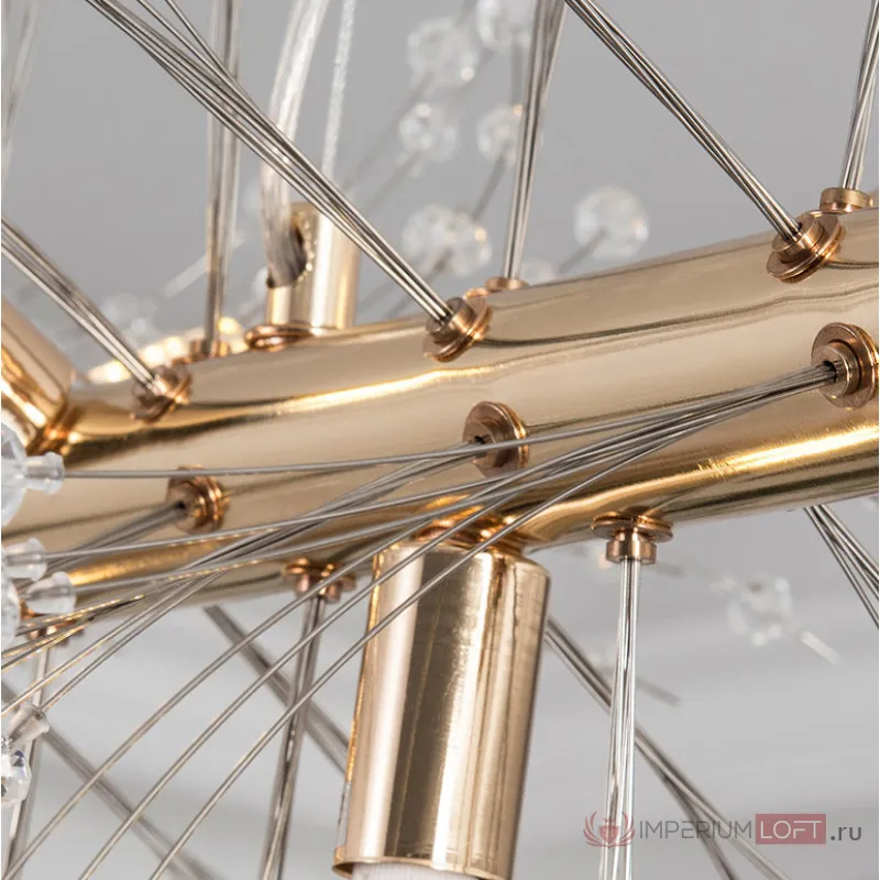 Подвесная люстра ROSALIA D60 Gold от ImperiumLoft
