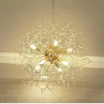 Подвесная люстра ROSALIA D40 Gold от ImperiumLoft