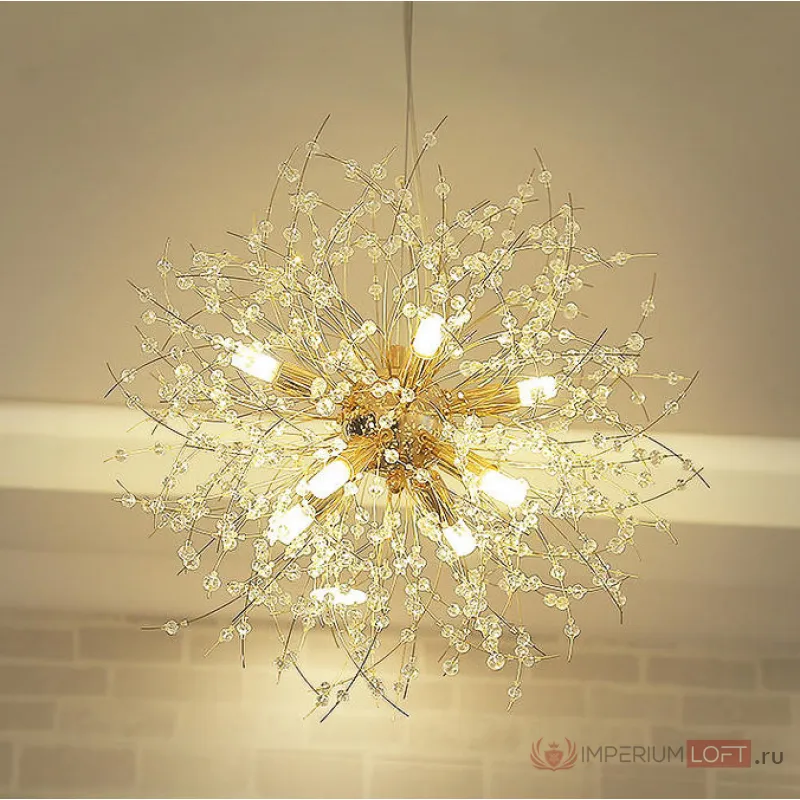 Подвесная люстра ROSALIA D60 Gold от ImperiumLoft