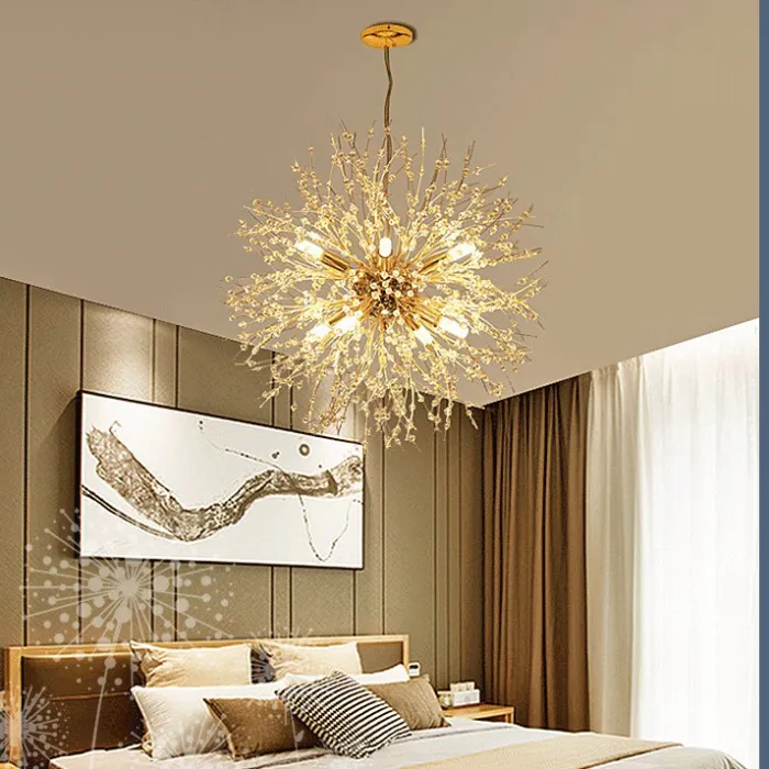 Подвесная люстра ROSALIA D40 Gold от ImperiumLoft