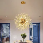 Подвесная люстра ROSALIA D40 Gold от ImperiumLoft