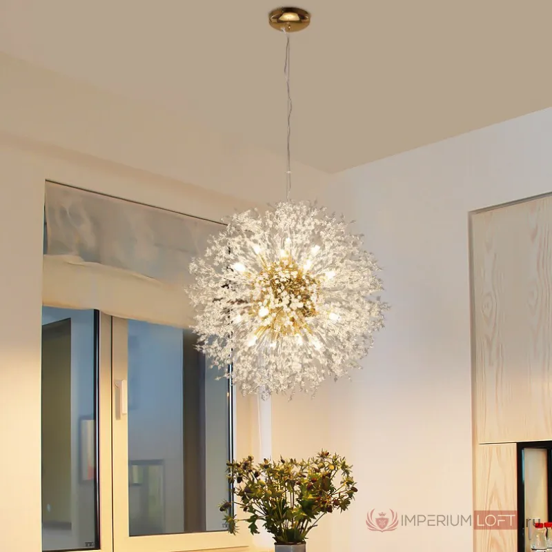 Подвесная люстра ROSALIA D60 Gold от ImperiumLoft