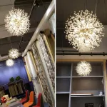 Подвесная люстра ROSALIA D40 Gold от ImperiumLoft