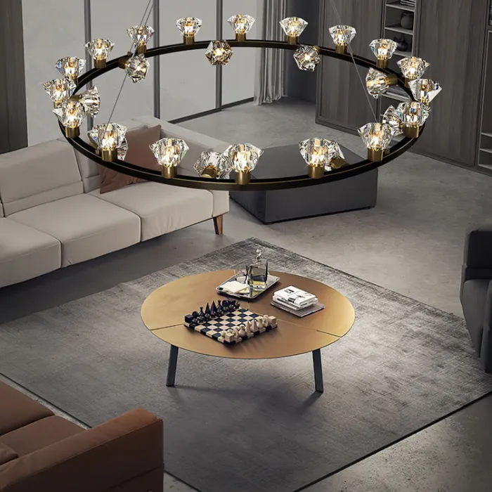 Подвесная люстра KENDRA CH D103 Gold от ImperiumLoft