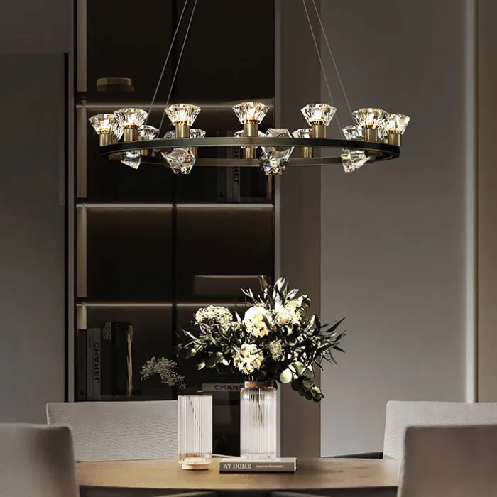 Подвесная люстра KENDRA CH D103 Gold от ImperiumLoft