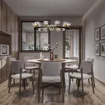 Подвесная люстра KENDRA CH D103 Gold от ImperiumLoft