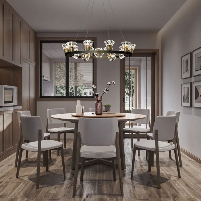 Подвесная люстра KENDRA CH D103 Gold от ImperiumLoft