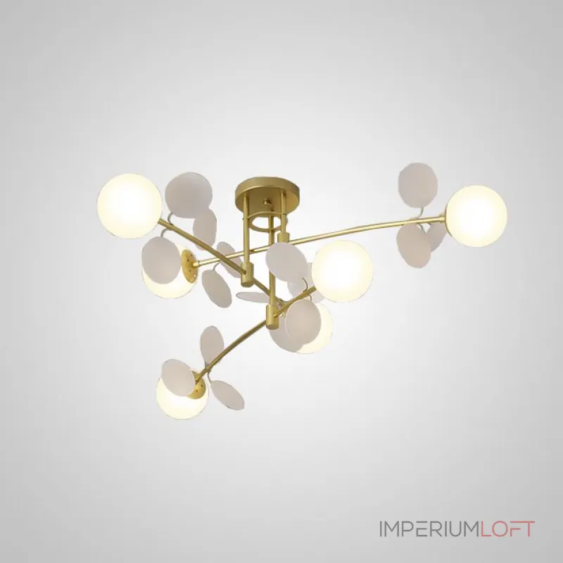Потолочная люстра Light of MATISSE B D120 Gold White Потолочная люстра Light of MATISSE B D120 Gold White