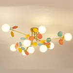 Потолочная люстра MATISSE B D80 Gold White от ImperiumLoft