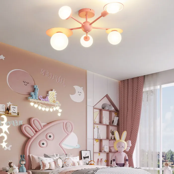 Потолочная люстра HENDY Pink от ImperiumLoft